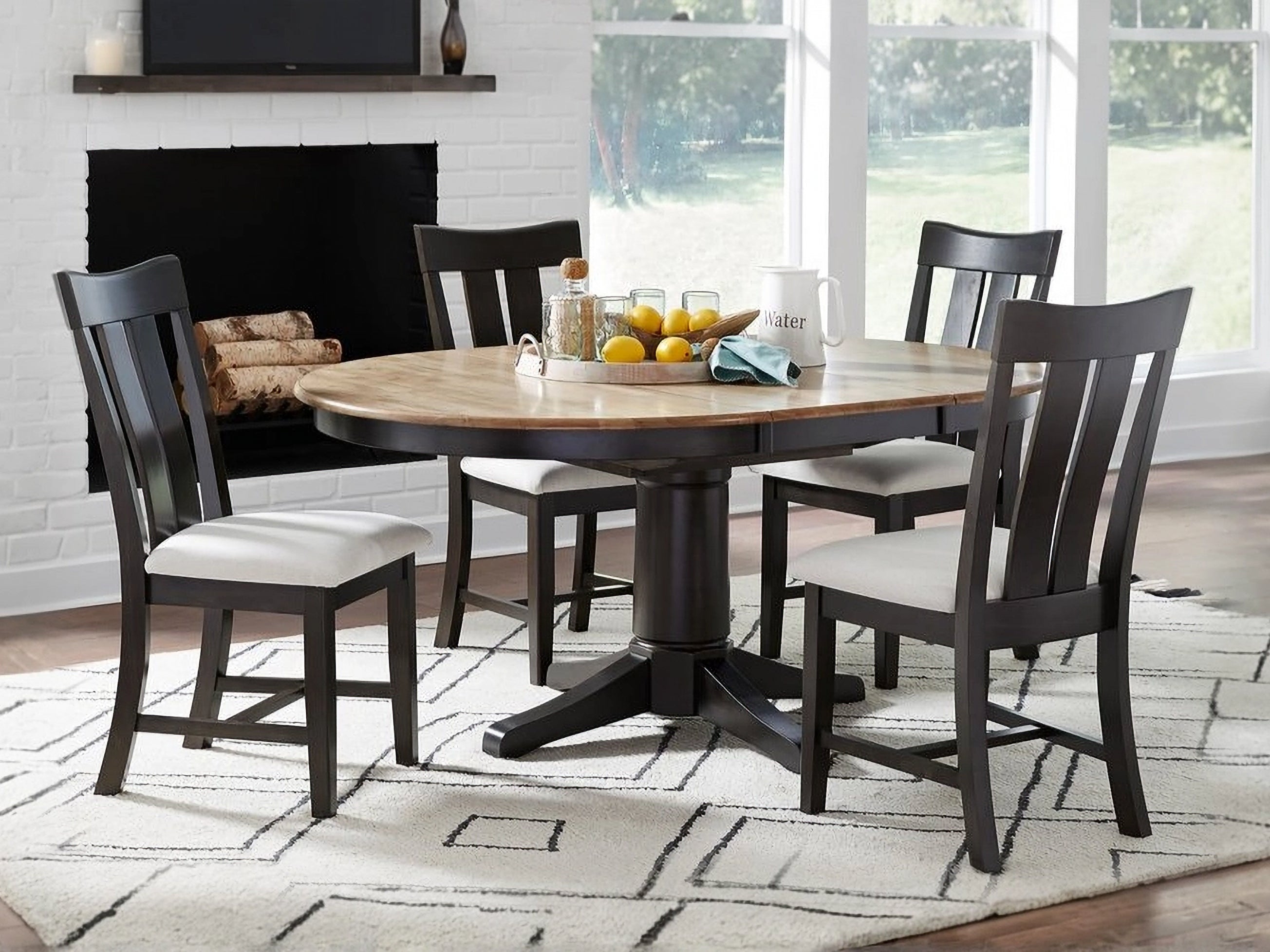 Allison Round Extendable Dining Table