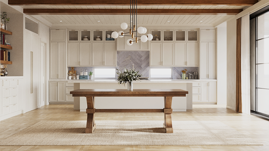 The Viking | Oak Trestle Dining Table