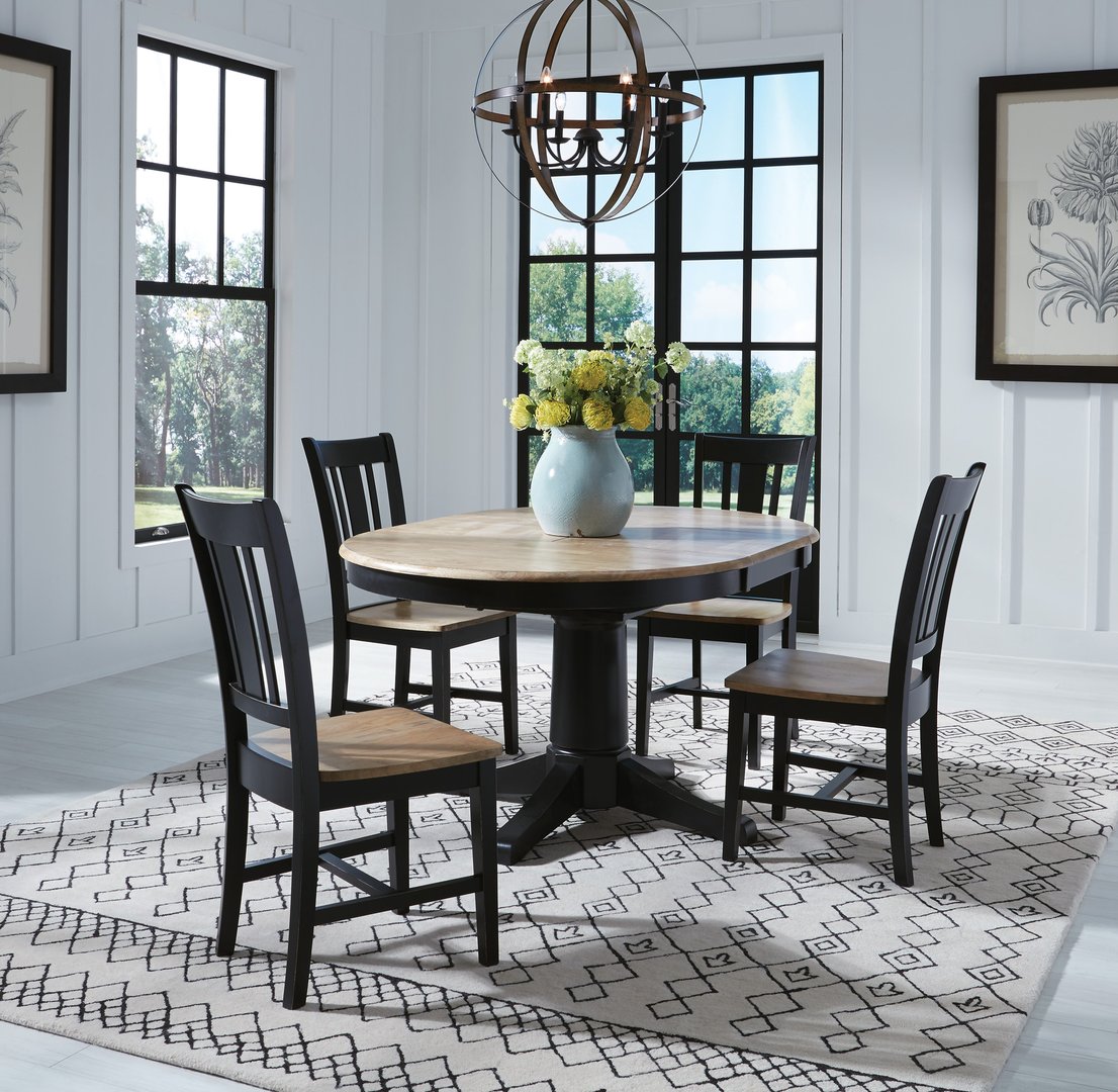 Allison Round Extendable Dining Table