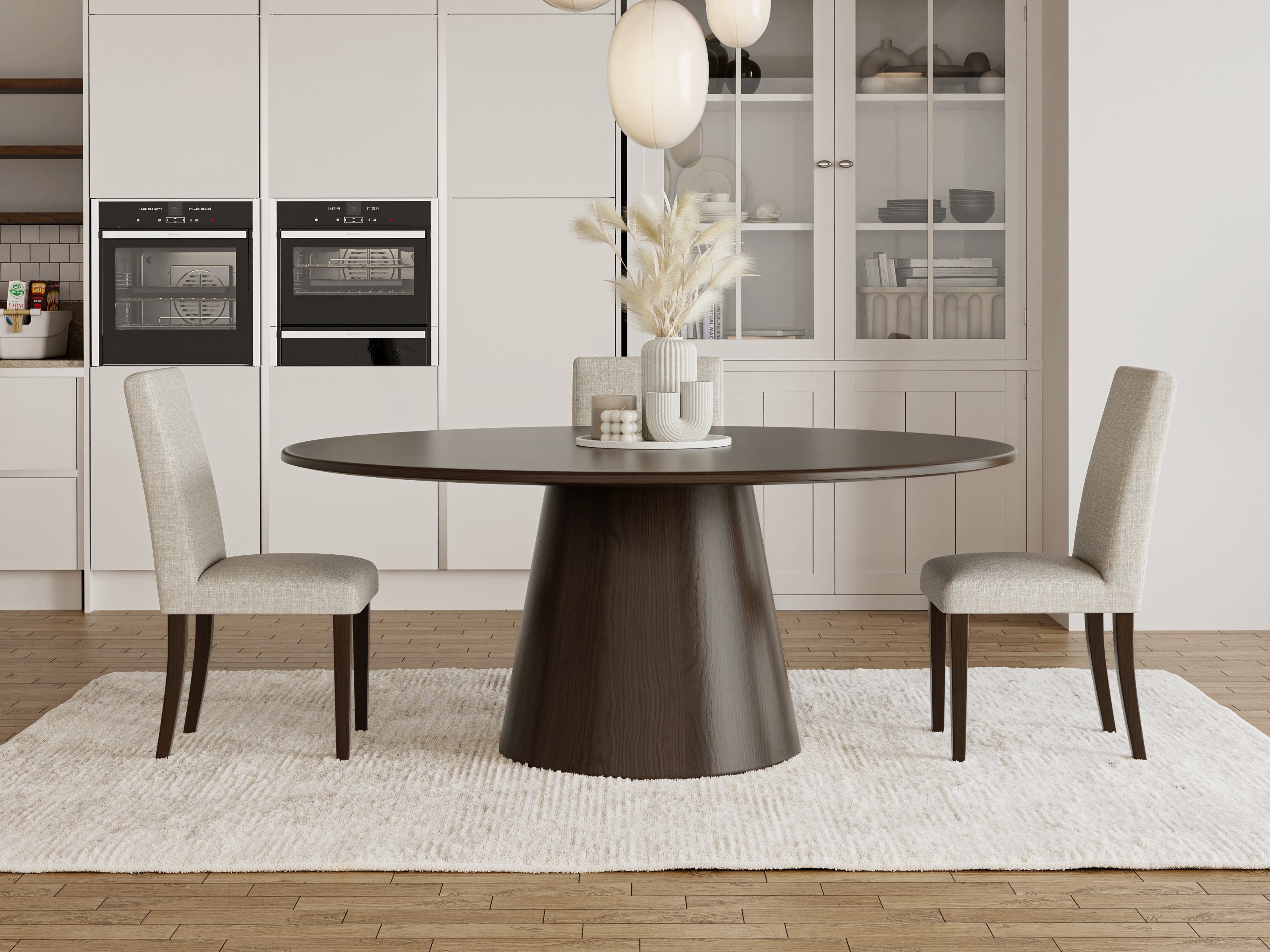 The Harper | Round Pedestal Table