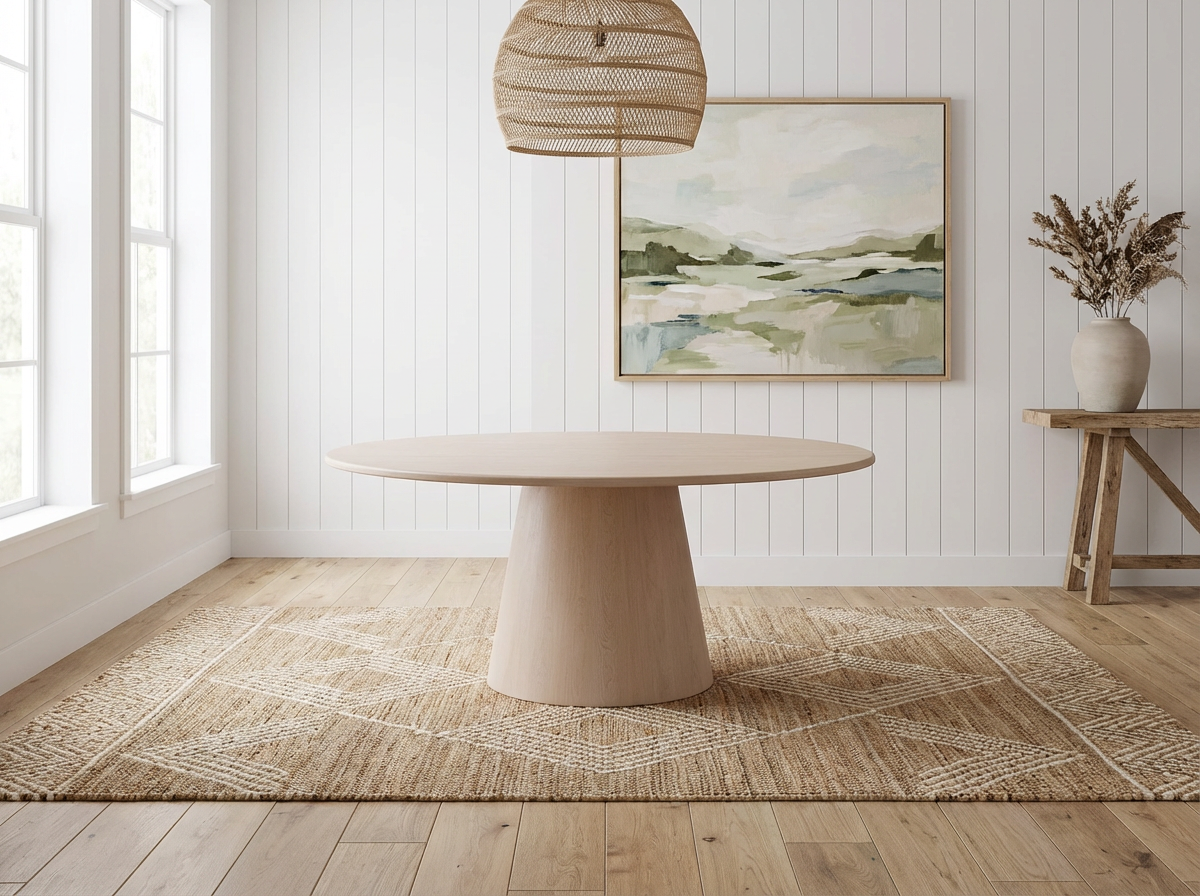 The Harper | Round Pedestal Table
