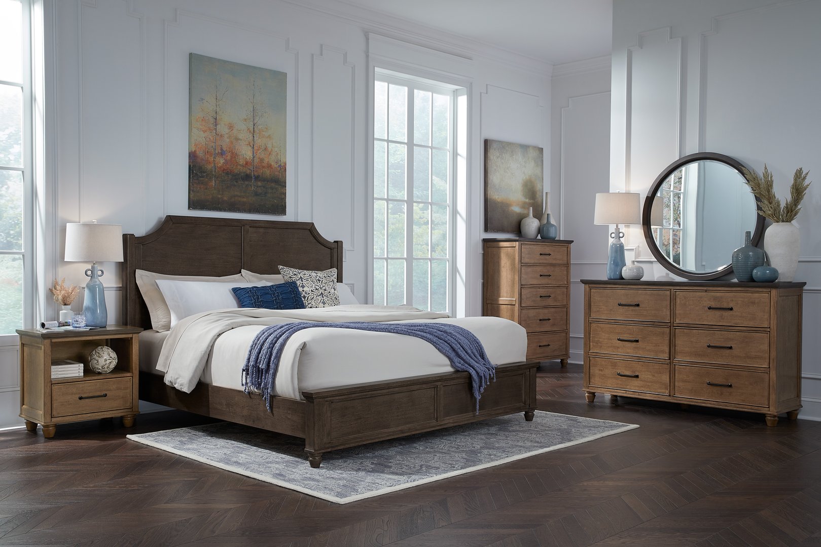 Hartford Solid Wood Bed Frame