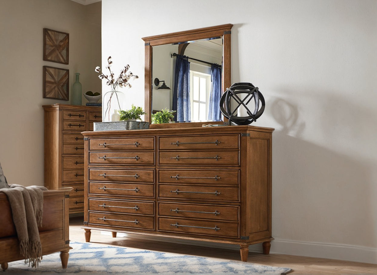 Tulsa Solid Wood 6-Drawer Dresser