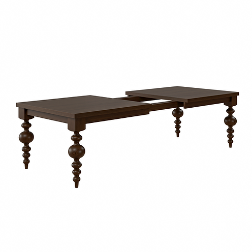 The Arcadia | Turned Leg Oak Dining Table (Extendable)