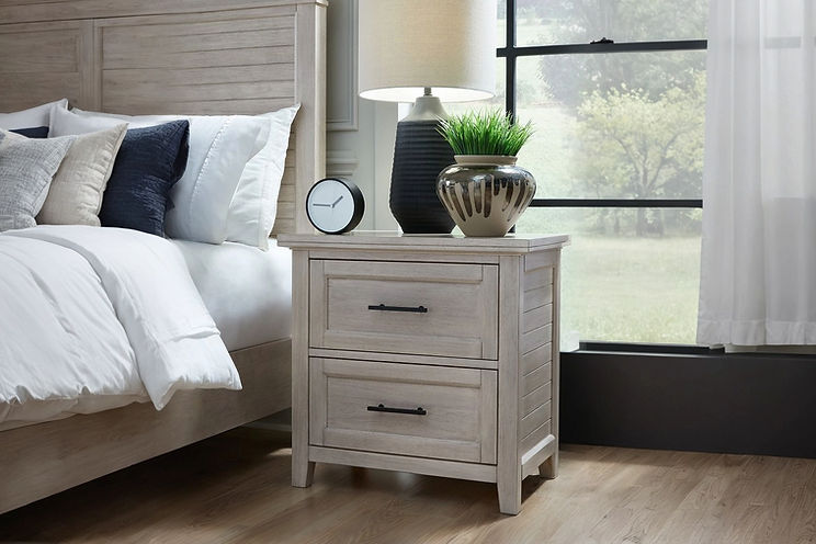 Camden Solid Wood Nightstand w/ Drawer