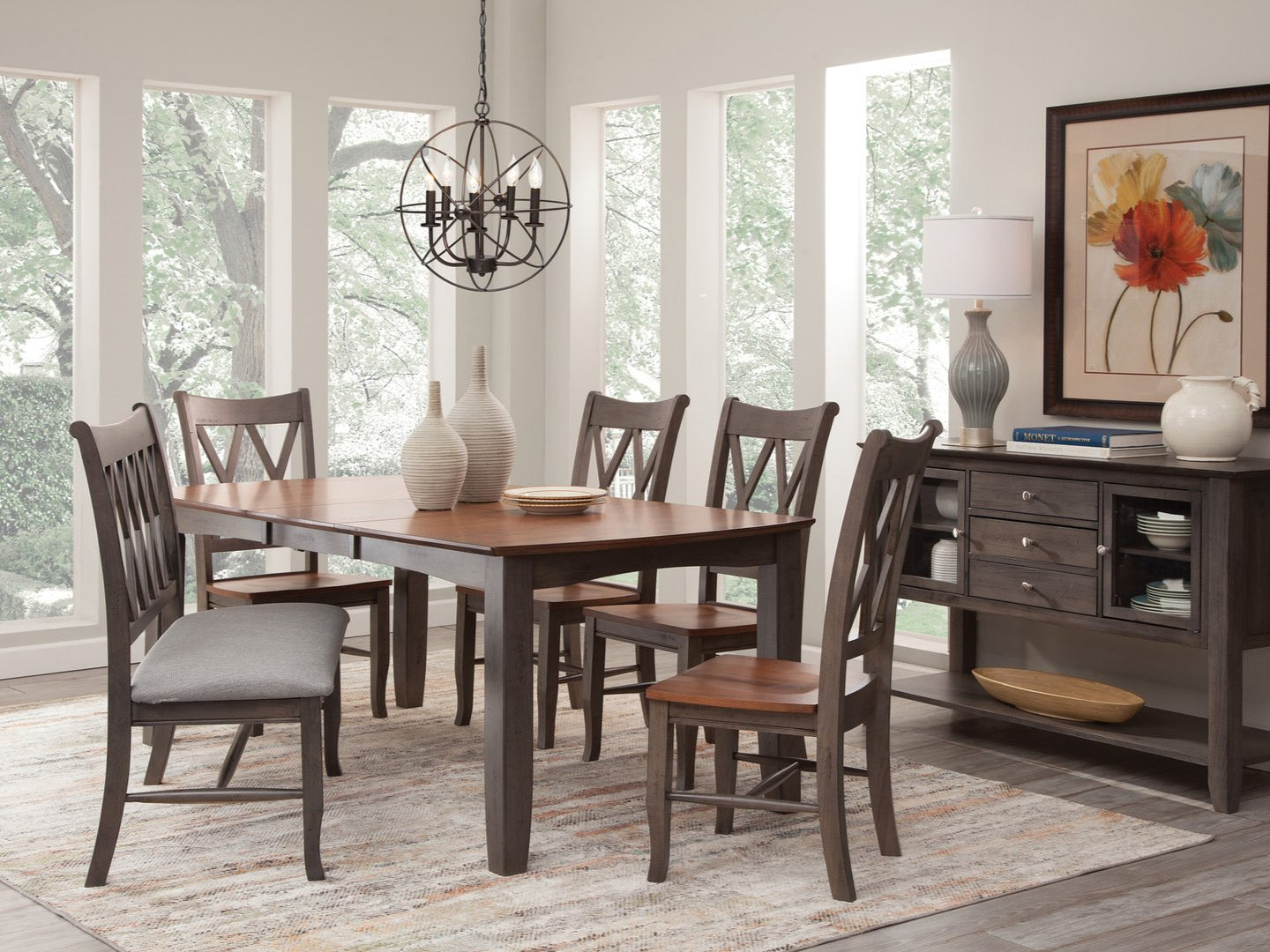 Denton Shaker Extendable Dining Table