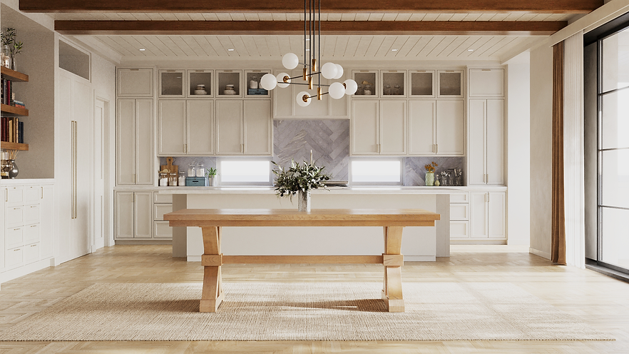 The Viking | Oak Trestle Dining Table