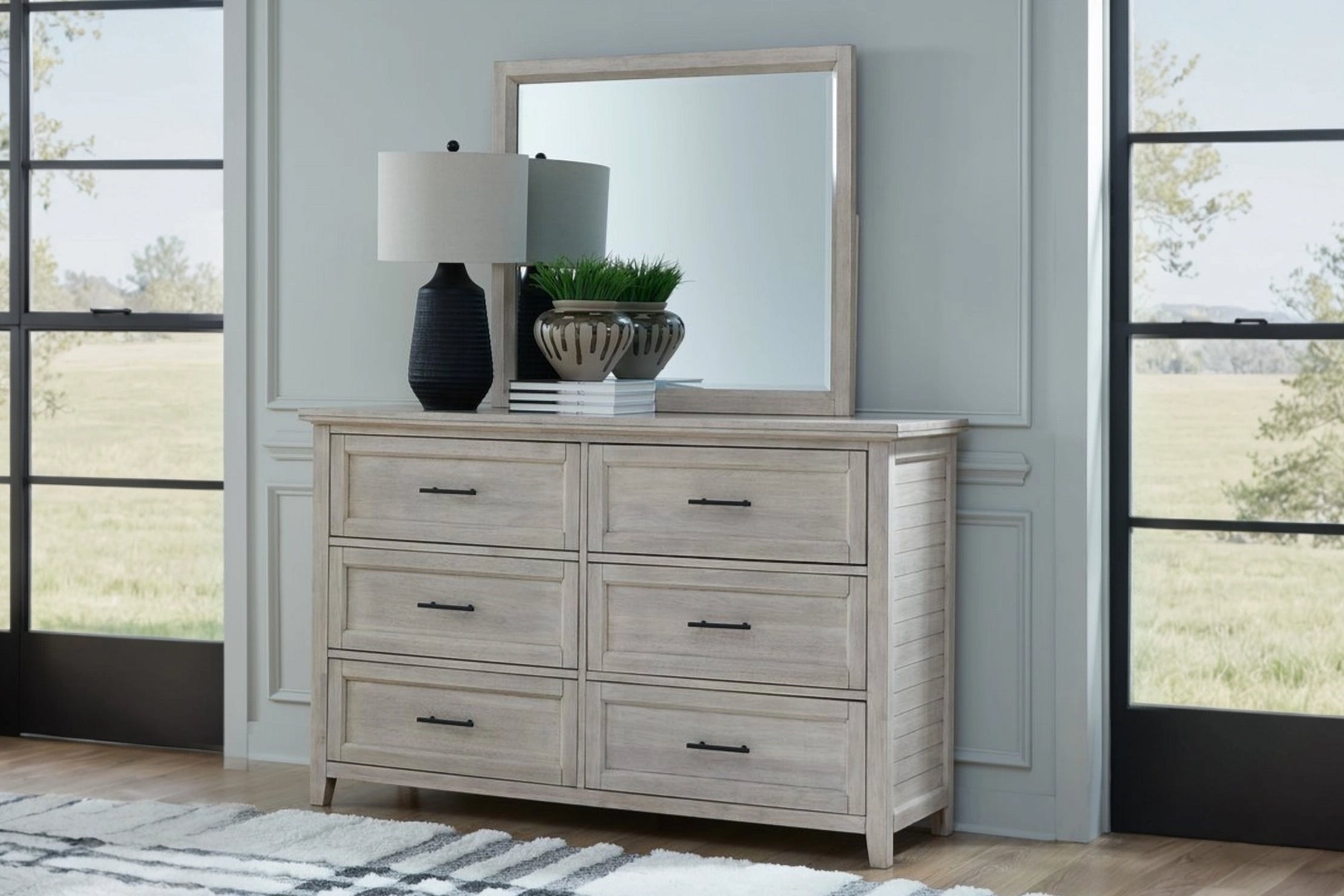 Camden Solid Wood 6-Drawer Dresser