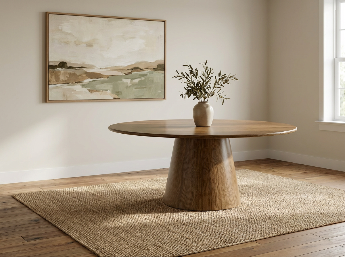The Harper | Round Pedestal Table
