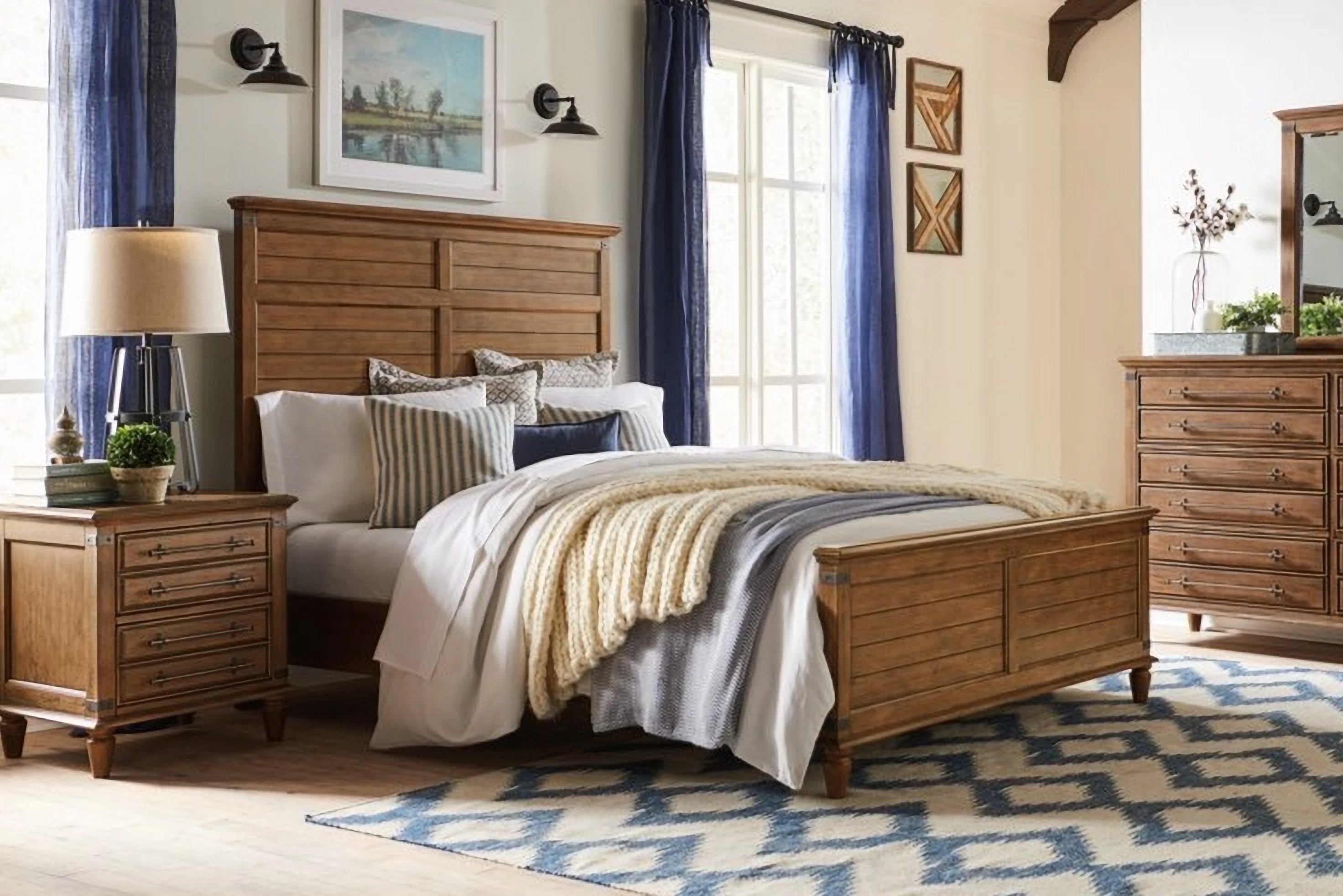 Tulsa Solid Wood Bed Frame