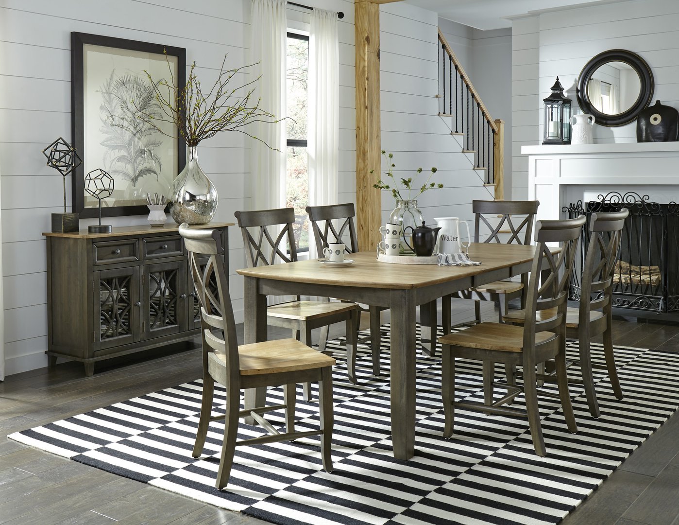 Denton Shaker Extendable Dining Table