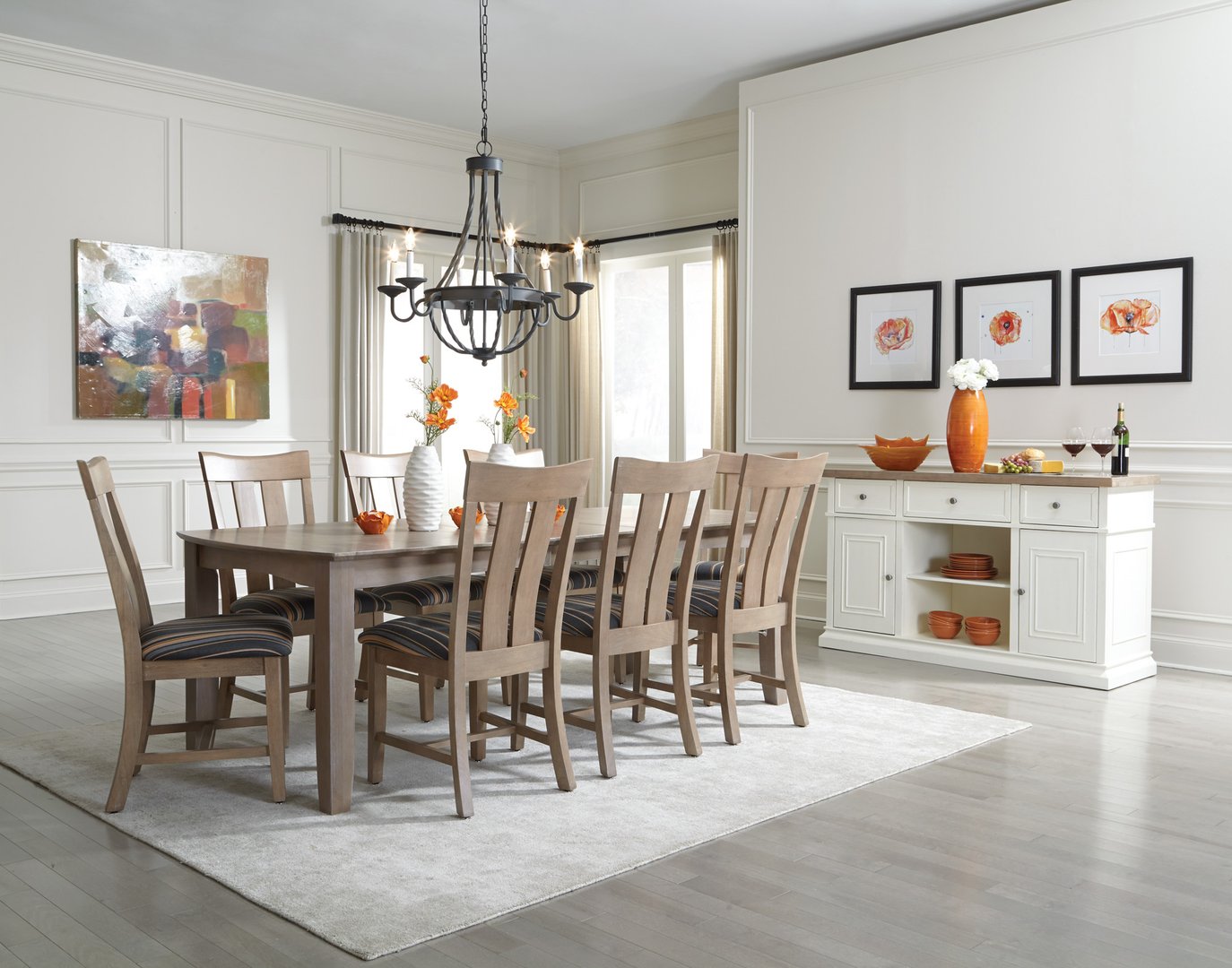 Denton Shaker Extendable Dining Table