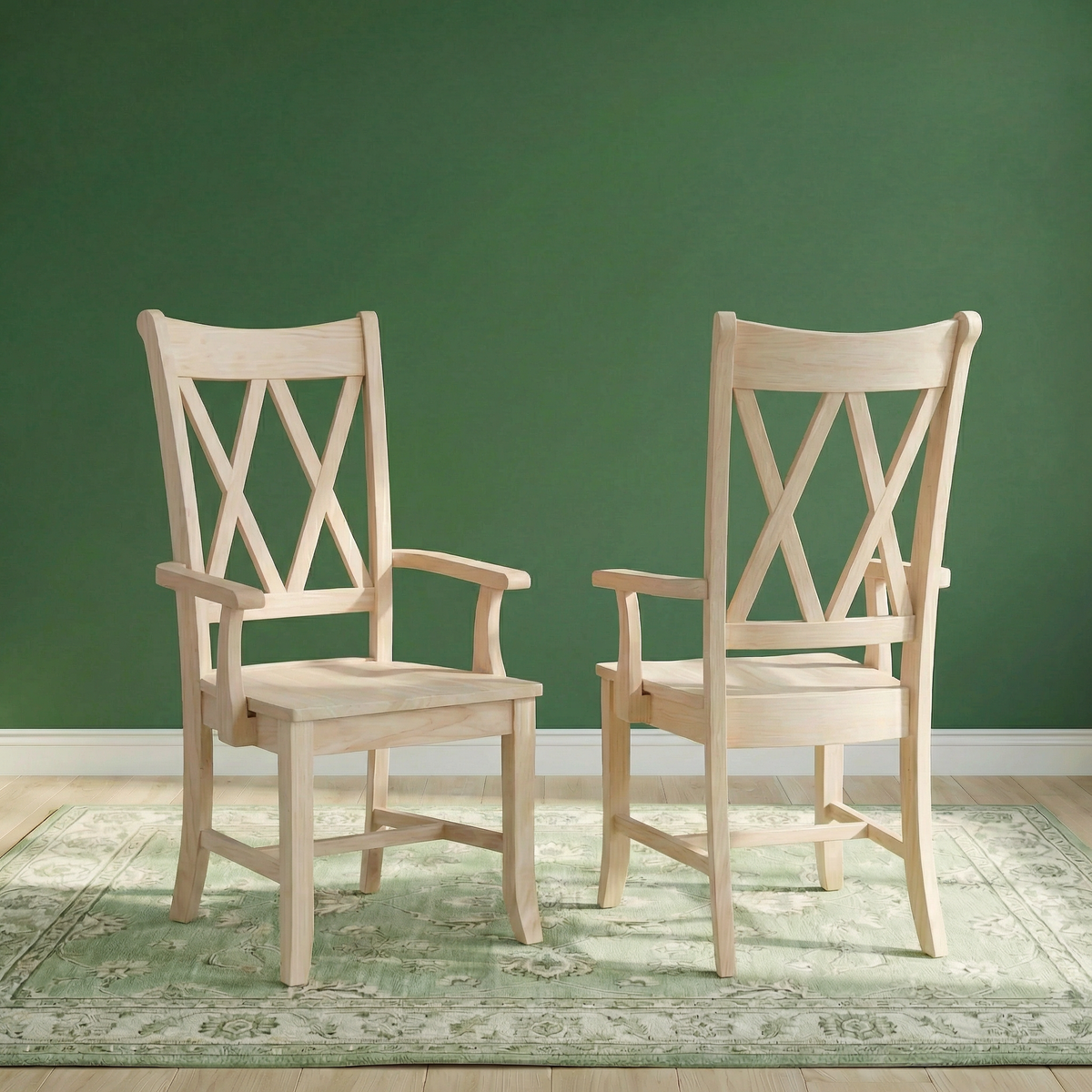 Brentwood | Hardwood Dining Arm Chair CI-20AB