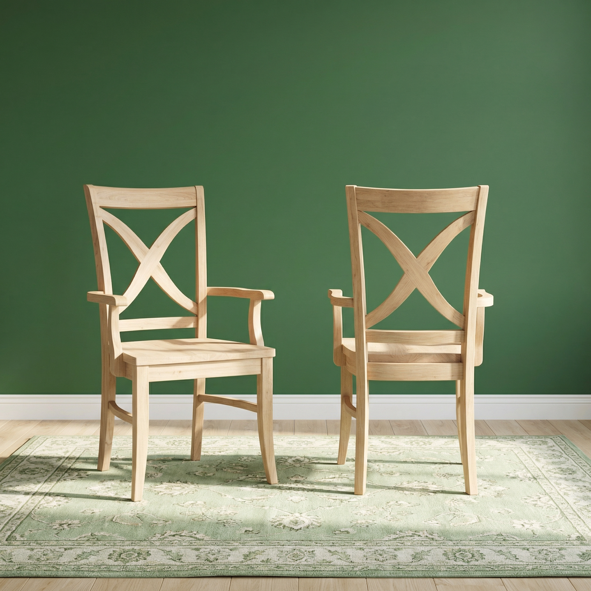 Destin | Hardwood Dining Arm Chair C-14AB