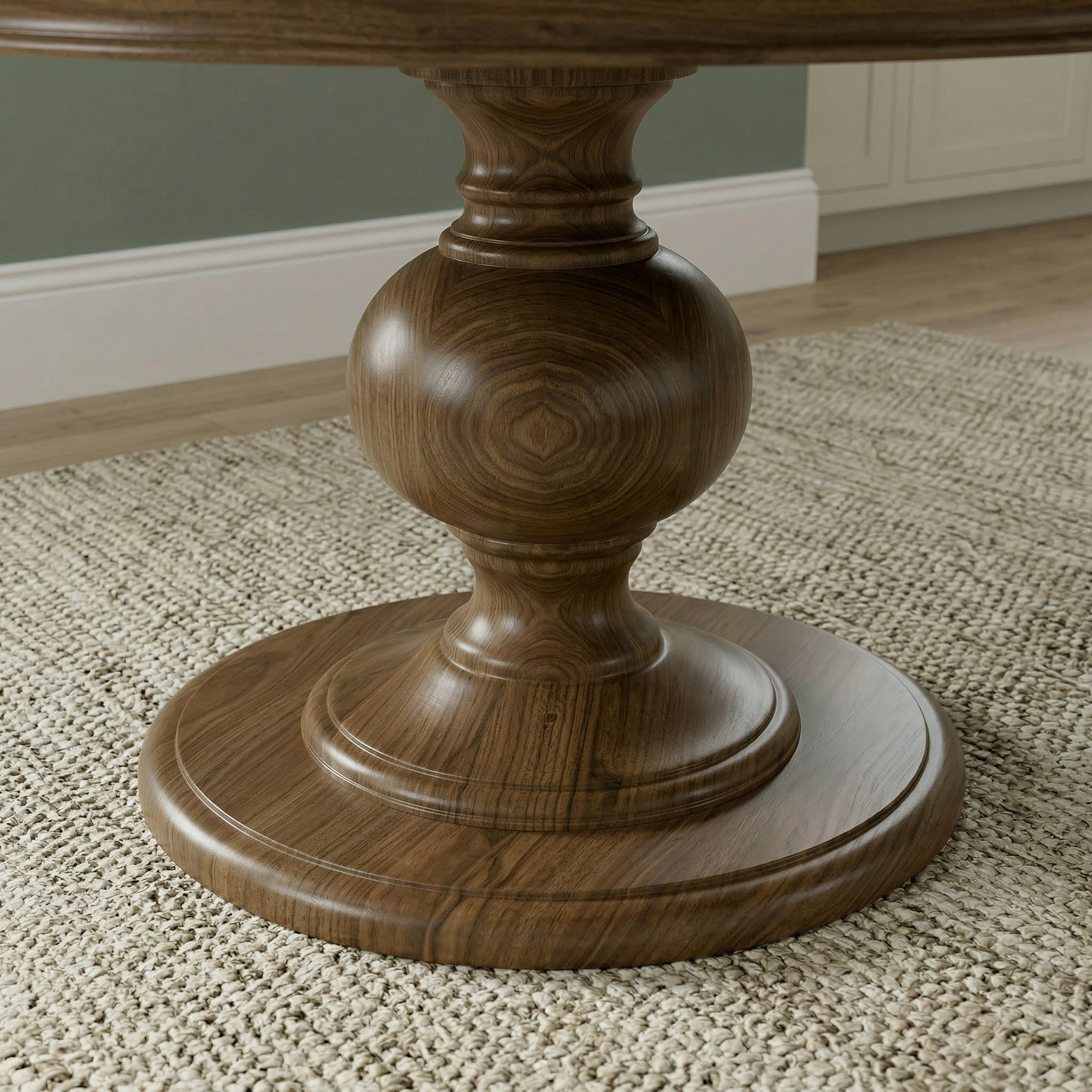The Florence | Round Pedestal Dining Table