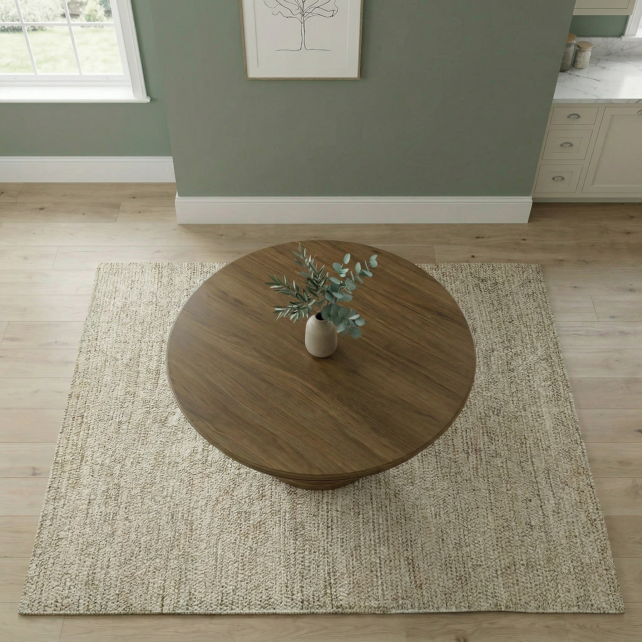 The Florence | Round Pedestal Dining Table