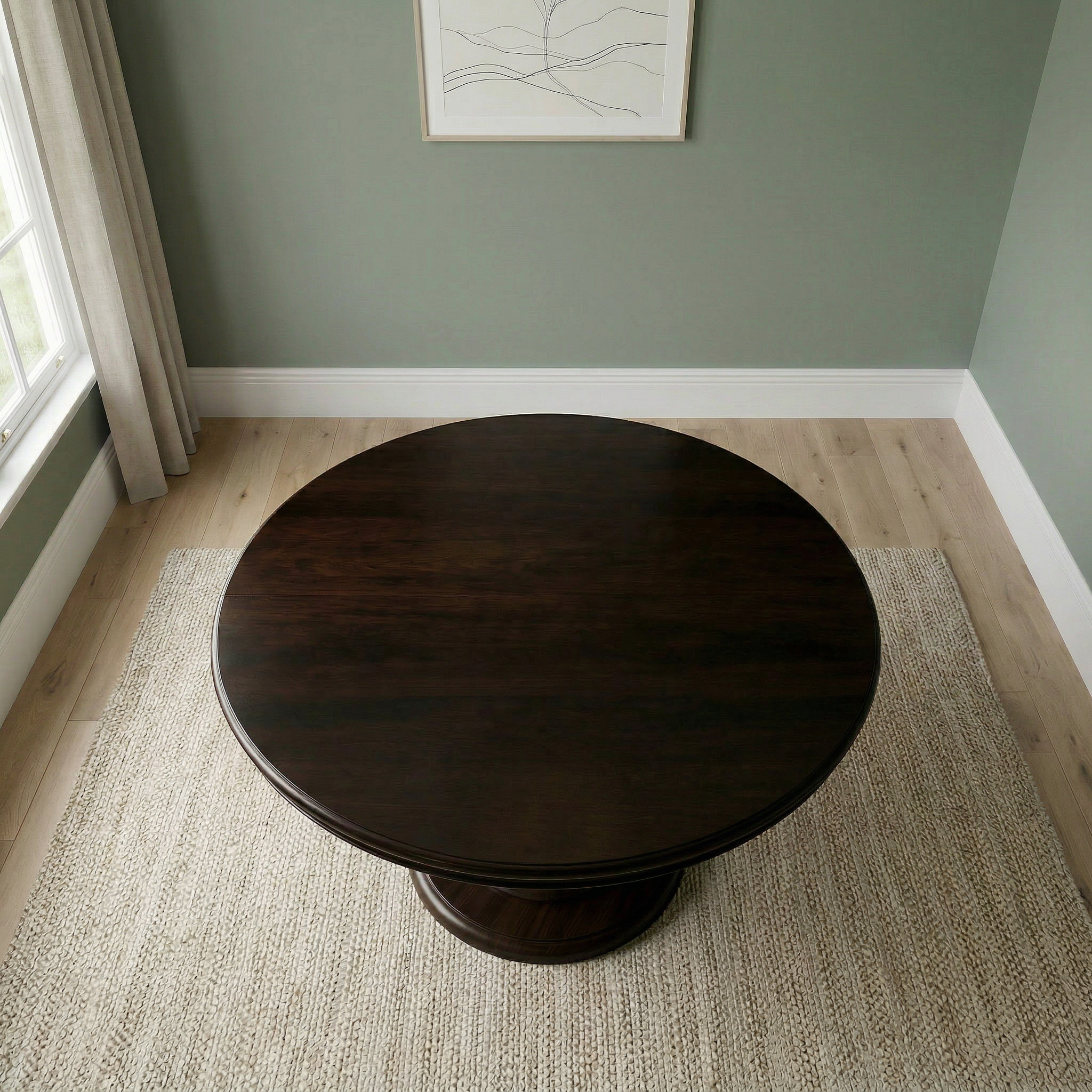 The Florence | Round Pedestal Dining Table
