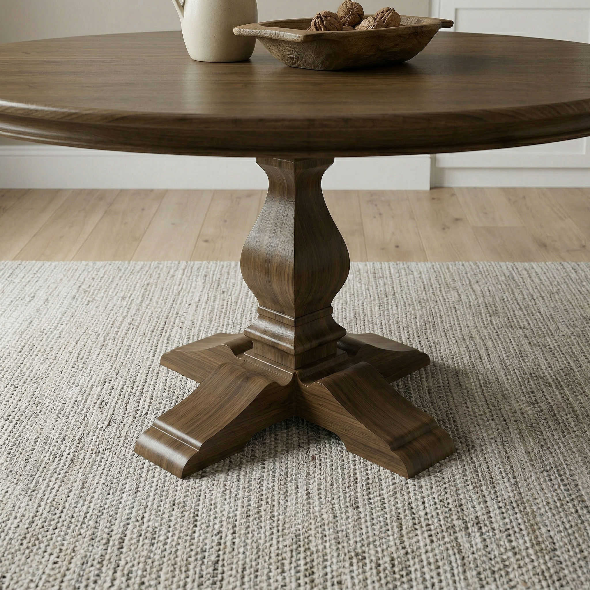 The Kensington | Round Pedestal Dining Table