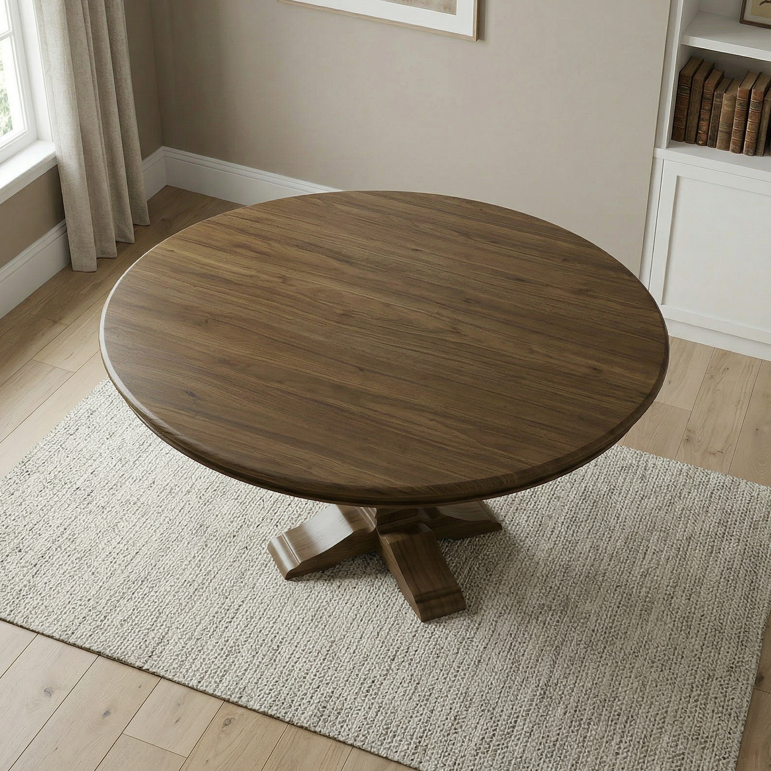 The Kensington | Round Pedestal Dining Table