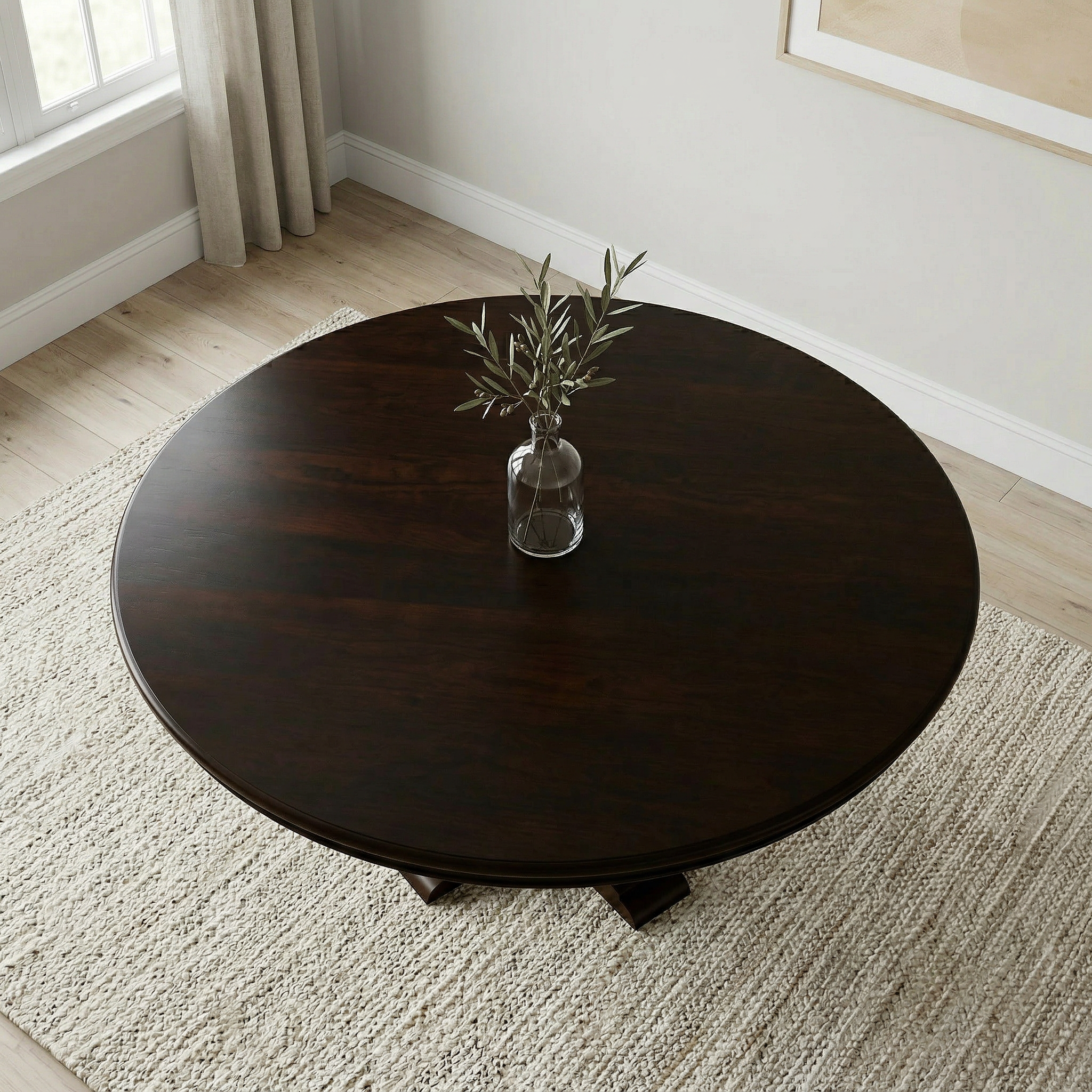 The Kensington | Round Pedestal Dining Table