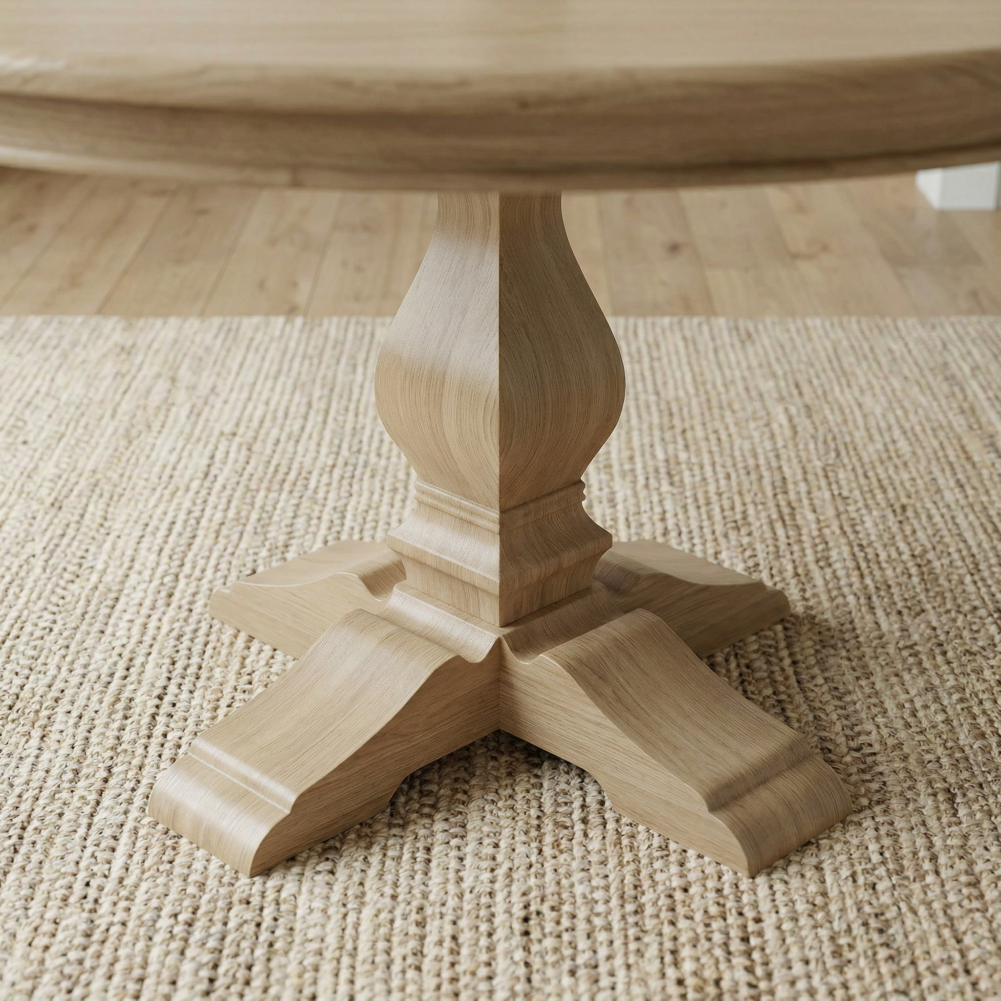 The Kensington | Round Pedestal Dining Table