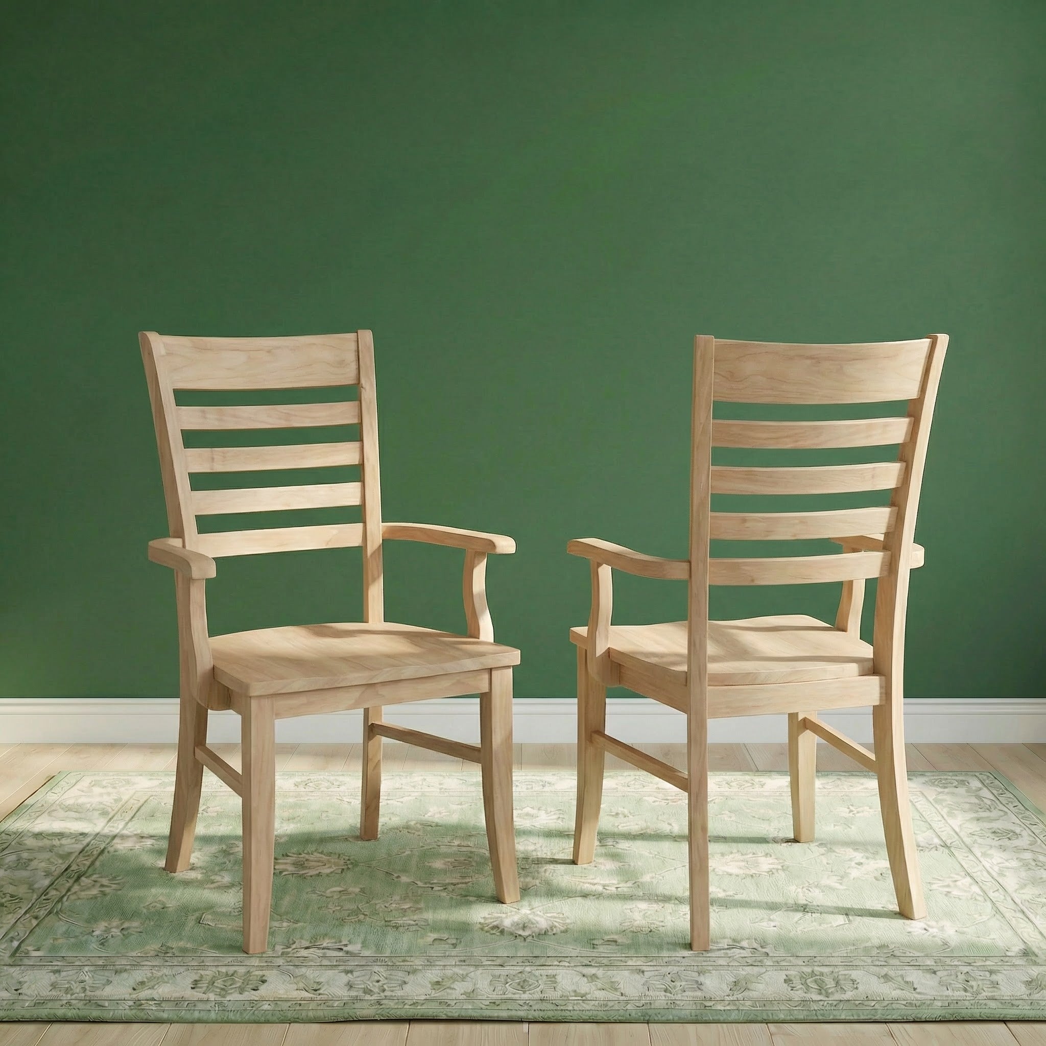 Roma | Custom Hardwood Armchair