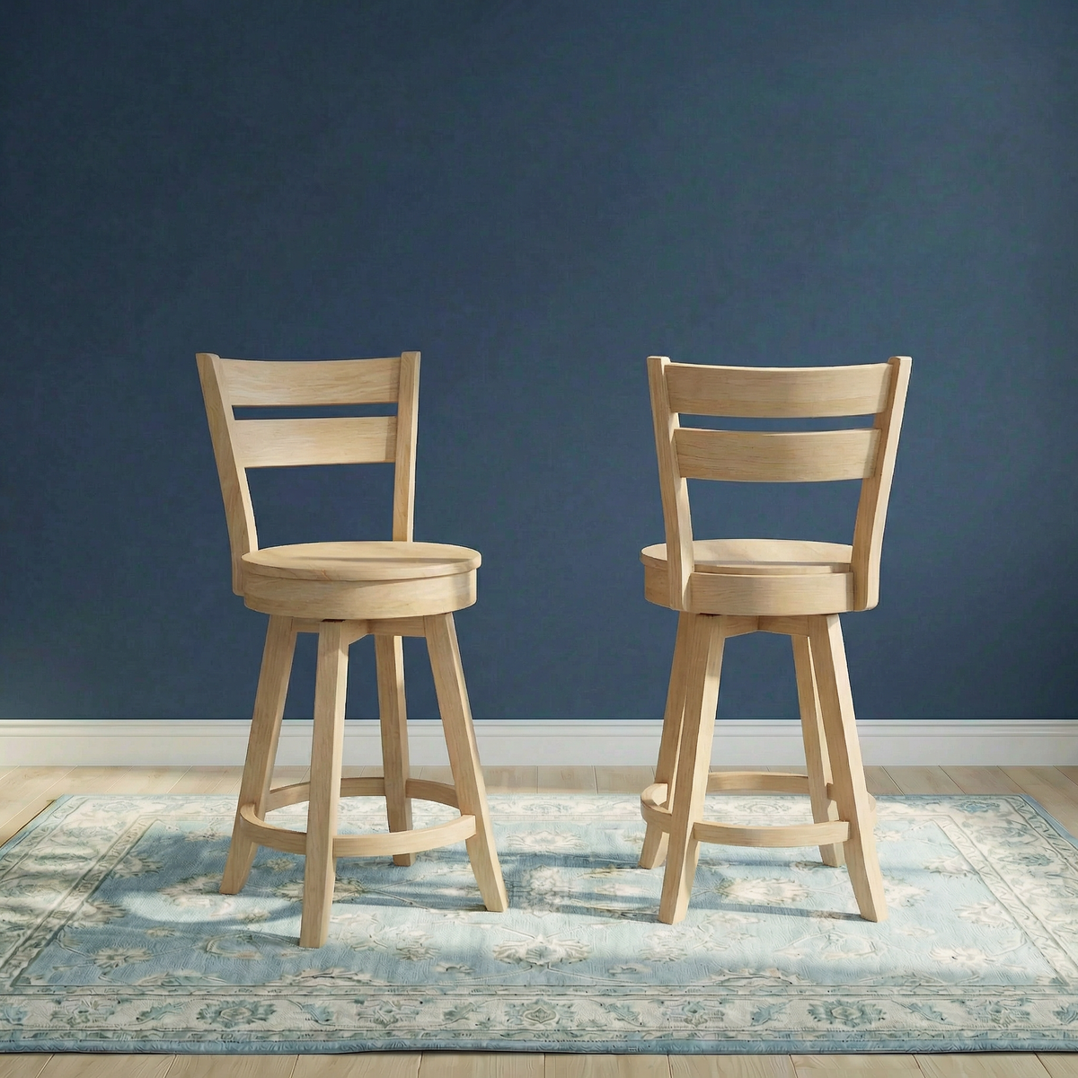 Sarah | Counter-Height Swivel Stool S-800SWB