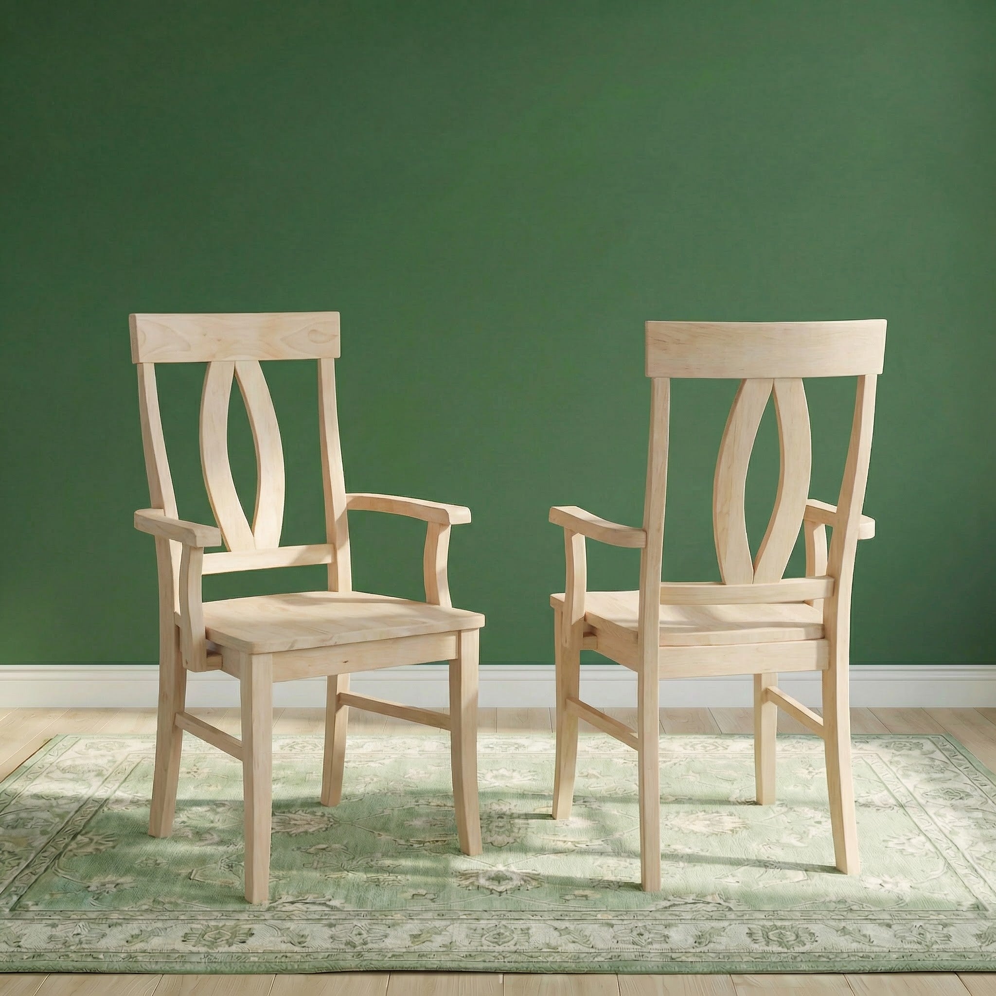 Tiffany | Hardwood Dining Arm Chair C-170AB