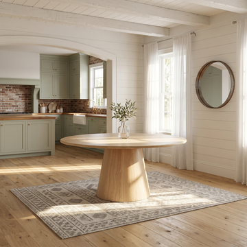 The Harper | Round Pedestal Table
